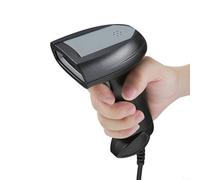 EXTRWORY Lecteur de Codes-Barres USB 1D Portable pour Une Lecture Rapide dans Une bibliothèque d'entrepôt de Vente au détail, et Compatible avec Windows pour Mac pour Linux, ABS Noir