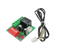 EXTRWORY Module contrôleur de température numérique DC 12 V réglable avec précision 01 C pour systèmes de chauffage et de refroidissement dans les habitats et les enclos pour animaux de compagnie