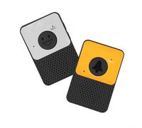 EXTRWORY Système d'interphone sans fil complet pour conversation mains libres DUPLEX, portée de 304,8 m, 8 niveaux de volume, 4 sonneries, installation sans câblage pour bureau villa