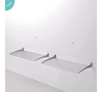 Eyeam Fold 116X2 - Séchoir mural pliable Gris