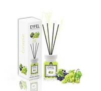 EYFEL - Diffuseurs à roseaux pour la maison - Lot de 120 diffuseurs d'huiles essentielles pour salle de bain, parfums d'intérieur, avec bâtons, décoration d'intérieur