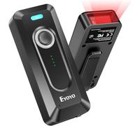 Eyoyo Bluetooth Lecteur Code Barre, 2D 1D Portable Scanner Codes sans Fil | Plug and Play, Balayage Automatique, Mode stockage, Indicateur de niveau de batterie, pour Supermarchés,entrepôts,librairies