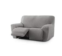 Eysa 3D Housse de canapé, Gris Clair, 2 Places x 2