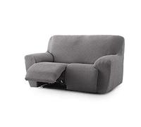 Eysa 3D Housse de canapé, Gris foncé, 3 Places x 2