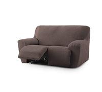 Eysa 3D Housse de canapé, Marron, 2 Places x 2