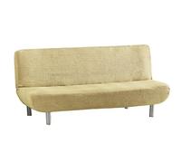 Eysa Aquiles Élastique Clic Clac Housse de Canapé 3 Places, Polyester Coton, Beige, 37x29x9 cm