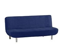Eysa Aquiles Élastique Clic Clac Housse de Canapé 3 Places, Polyester Coton, Bleu, 37x29x9 cm