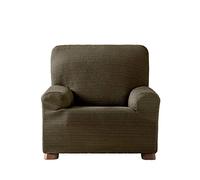 Eysa Aquiles Elastique Housse de Fauteuil, Polyester Coton, Marron, 37x29x5 cm
