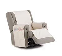 Eysa Bianca practica Housse de Fauteuil Couleur 00-écru, Coton, Ecru, 37x7x29 cm