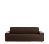 Eysa Housse de canapé 2 Places bi-élastique Couleur Marron Design Harlem