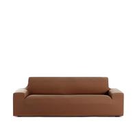Eysa Housse de canapé 2 Places bi-élastique Couleur Orange Design Harlem