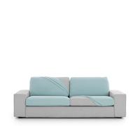 Eysa Housse de canapé bi-élastique pour Assise et Dossier Taille L Couleur Eau de mer Design Harlem