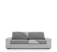 Eysa Housse de canapé bi-élastique pour Assise et Dossier Taille S Couleur Gris Design Harlem