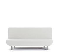 Eysa Housse de canapé bi-élastique pour clic-clac 3 Places Couleur Blanc Design Harlem