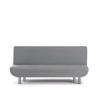 Eysa Housse de canapé bi-élastique pour clic-clac 3 Places Couleur Gris Design Harlem