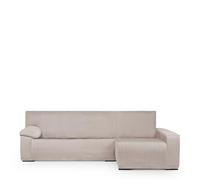 Eysa Housse de canapé en L Extensible Lin Bras Droite Long Vue du Face Design Luz