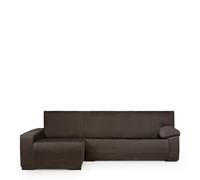 Eysa Housse de canapé en L Extensible Marron Bras Gauche Long Vue du Face Design Luz