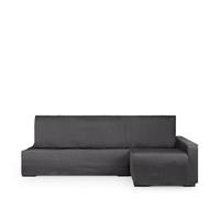 Eysa Housse de canapé en L lit Extensible Anthracite Bras Droite Vue de Face Design Luz