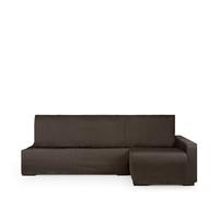 Eysa Housse de canapé en L lit Extensible Marron Bras Droite Vue de Face Design Luz