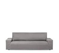 Eysa Housse de canapé Extensible 2 Places Gris Design Luz