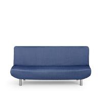 Eysa Housse de canapé Extensible pour canapé clic-clac 3 Places en Bleu Design Luz