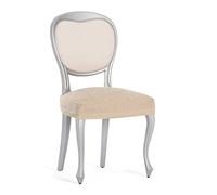 Eysa Housse de Chaise élastique Llion, Pack 2 unités, Couleur 00/ Écru, Ecru 0, 45