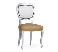 Eysa Housse de Chaise Extensible sans Dossier Vert Lot de 2 Design Luz