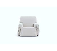 Eysa Housse de fauteuil avec des rubans Levante couleur 00-blanc