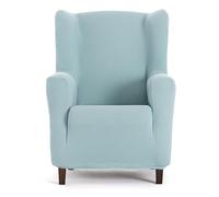 Eysa Housse de Fauteuil bi-élastique pour bergère Couleur Eau de mer Design Harlem