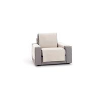 Eysa Levante Housse, Coton, Beige, 55 cm Valide pour un canapé de 60 - 110 cm 1 Seater