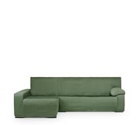 Eysa Mini Housse de canapé en L Extensible Vert Bras Gauche Long Vue du Face Design Luz