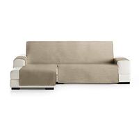 Eysa Oslo Housse, Microfiber, C/11 Vison-écru, Chaise Longue 240 cm. Adapté aux canapés de 250 à 300 cm