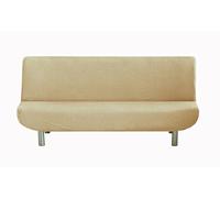 Eysa Ulises élastique clic clac Housse de canapé 3 Places Couleur 01-Beige, Polyester Coton, 37x5x29 cm F735461CC