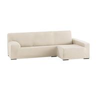 Eysa Ulises Housse de Canapé élastique avec Chaise Longue à Droite, Ecru, 250-310 cm