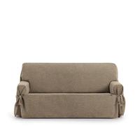 Eysa Valkiria Housse de canapé Universel avec des Rubans 2 Seatss, Couleur 05, Beige 11