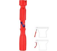 EYVRPAU Clé à Robinet & Lavabo 1 pièce, pour Siège WC & Espaces Restreints. Outil de Démontage et Installation Flexible pour Plomberie Sanitaire Multifonction.