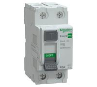 EZ9R 40A/30MA/A 2P Disjoncteur différentiel 40A 30MA 2M A 6KA Easy 9 PRO