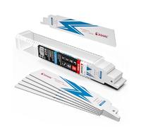 EZARC 25 lames de scie sabre bi-métal cobalt pour coupe de métaux lourds. Lame de scie sabre 150mm 14TPI R626PM+