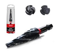 EZARC Foret étagé Ø4-12mm HSS Cobalt Pro TiAIN Foret conique professionnel foret d'épluchage pour métal, inox, aluminium, bois, plastique, foret conique 9 étapes