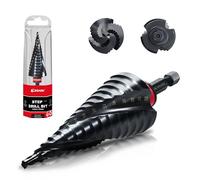 EZARC Foret étagé Ø4-32mm HSS Cobalt Pro TiAIN Foret conique professionnel foret d'épluchage pour métal, inox, aluminium, bois, plastique, foret conique 15 étapes