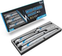 EZARC Jeu de 12 lames de scie sabre pour la coupe d'arbres en bois humide 150mm/225mm/300mm avec boîte d'organisation