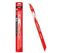 EZARC Lame de scie sabre à va-et-vient carbure R1278HM Endurance pour métal épais, fonte, acier allié 30,5 cm 8 TPI, Lot de 1