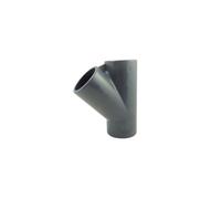 Ezfitt - Té égal 45° F/F/F en PVC à coller - 63mm
