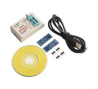 EZP2023 USB pour programmateur spi pour 24/25/93 pour eeprom et 25 pour flash pour puces bios, programmateur IC EPROM avec USB 2.0, détection automatique de puce, copie hors ligne, kit adaptateur pour