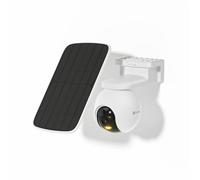 EZVIZ 2K Caméra Surveillance WiFi Extérieure sans Fil, Solaire CB8 Kit | Batterie 10400mAh, Suivi Intelligent, Détection de Personne, Vision Nocturne Couleur, Audio Bidirectionnel, Sirère, Type C
