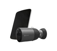 EZVIZ 4MP BC1C avec Panneau Solaire C Caméra Surveillance WiFi Extérieure sans Fil, Autonomie de 270j, Détection de Personne, Vision Nocturne en Couleur, Audio Bidirectionnel, 32Go eMMC Mémoire, IP66