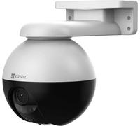 EZVIZ C8W Pro Caméra de surveillance WLAN 2K avec fonction de pivotement et d'inclinaison, détection de mouvement, trois modes de vision nocturne, sirène et lumière stroboscopique, audio bidirectionne