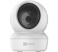 EZVIZ, caméra 360° H6C Pro 2K avec suivi IA & panorama, blanc