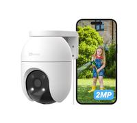EZVIZ C8c 2MP Camera Surveillance WiFi Extérieure à 360° avec Suivi Auto-Zoom, Détection de Forme Humaine, Vision Nocturne en Couleur, Audio Bidirectionnel, IP65 Etanche, Défense Active