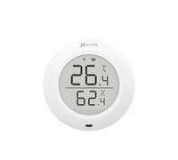 EZVIZ CS-T51C-A0-BG : Capteur Intérieur Autonome Température/Humidité Sans Fil 200m, Écran, Pile CR2450 3V (1 an), 70x70x17.5mm, CE/UKCA